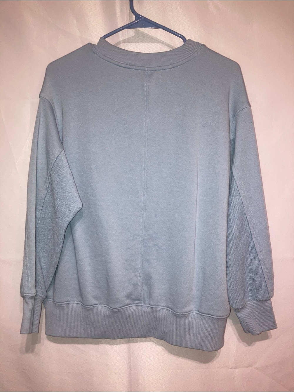 Balance Collection Women's Light Blue Crewneck Sweater - Picture 2 of 6